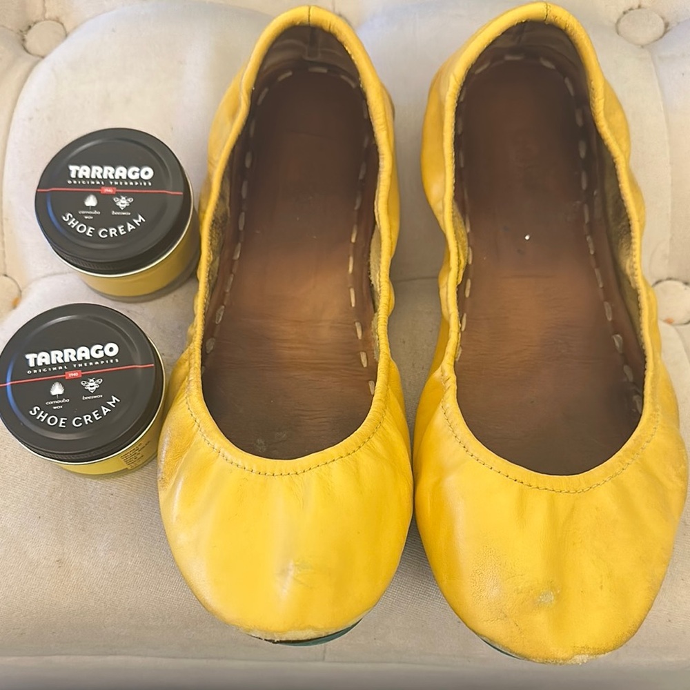 Mustard Yellow Tieks - Size 10